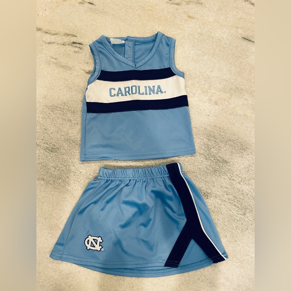 Carolina Kids Cheerleader Outfit - Blue